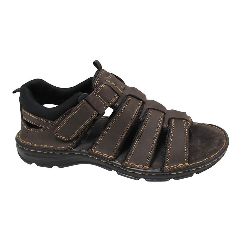 Roamers Mens 3 Touch Fastening Padded Beach Trail Sports Sandals DF801