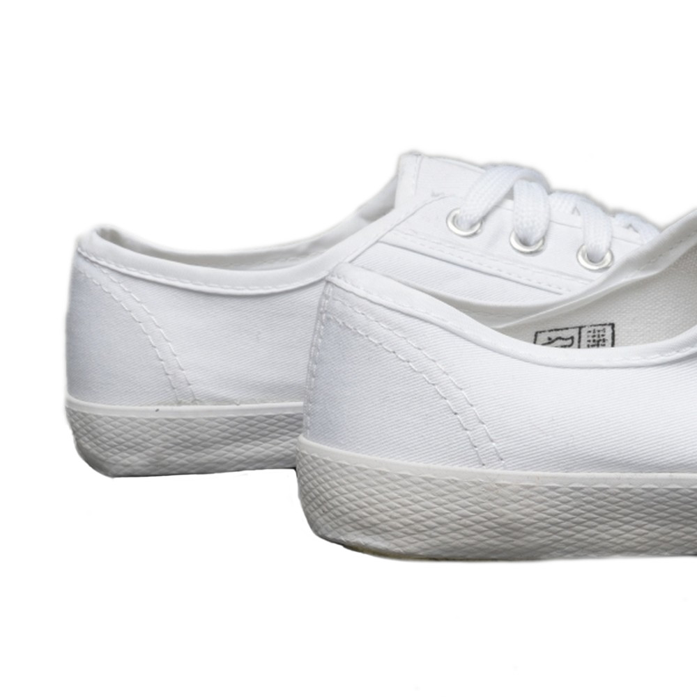 Dek Kids Unisex Junior Gusset Canvas Natural Rubber Plimsolls