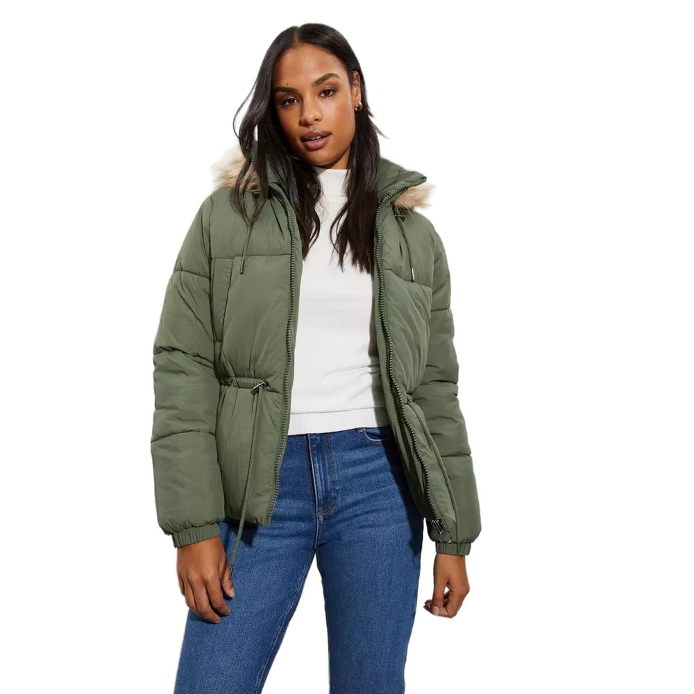 Dorothy perkins grey padded coat Clearance