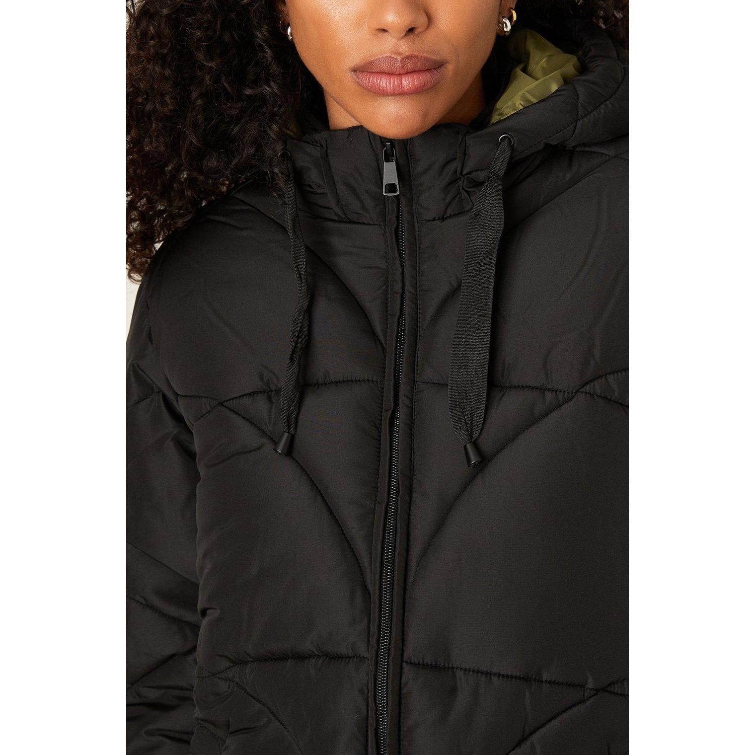 Dorothy perkins black padded coat Clearance