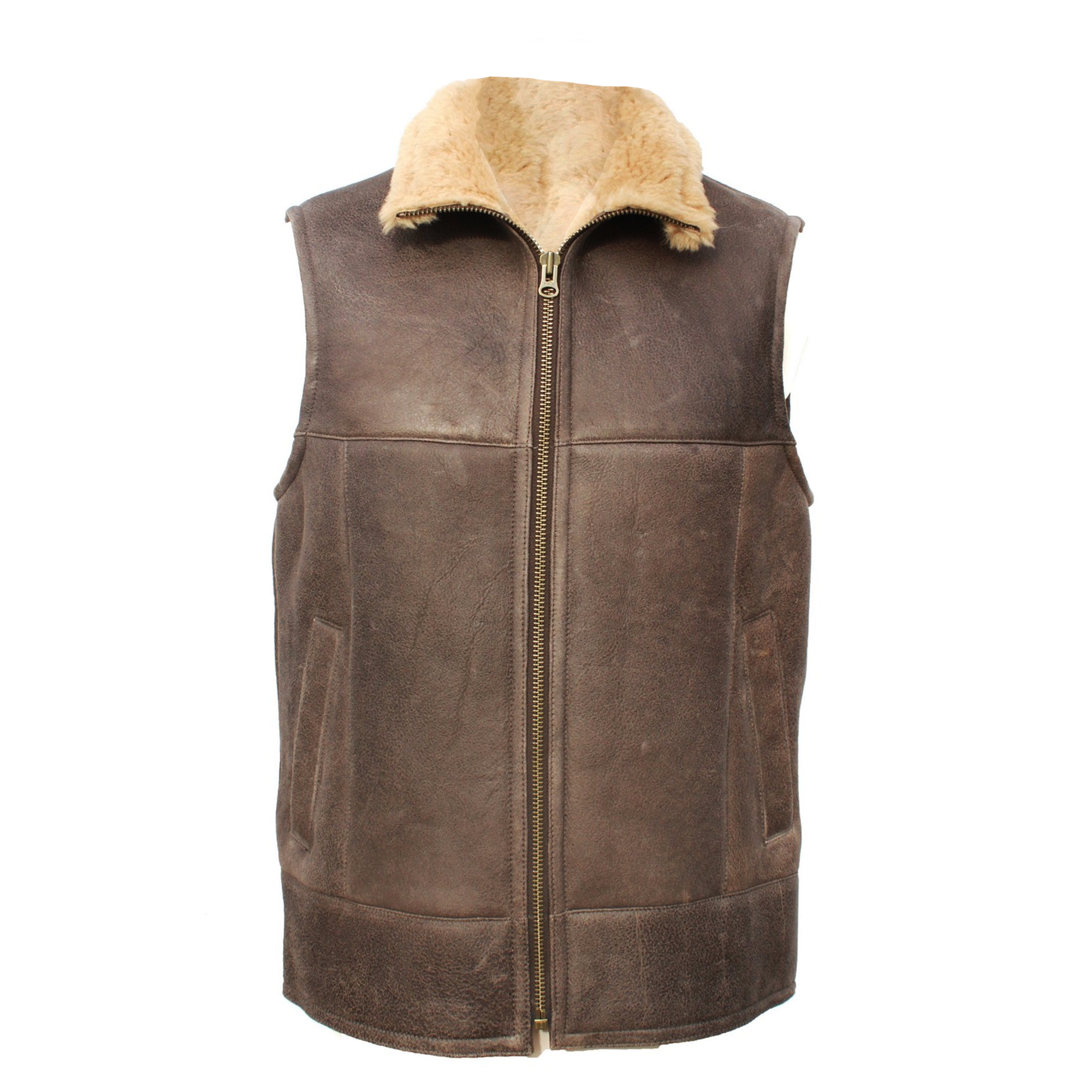 Eastern Counties Leather Mens Harvey Sheepskin Gilet (EL188) eBay