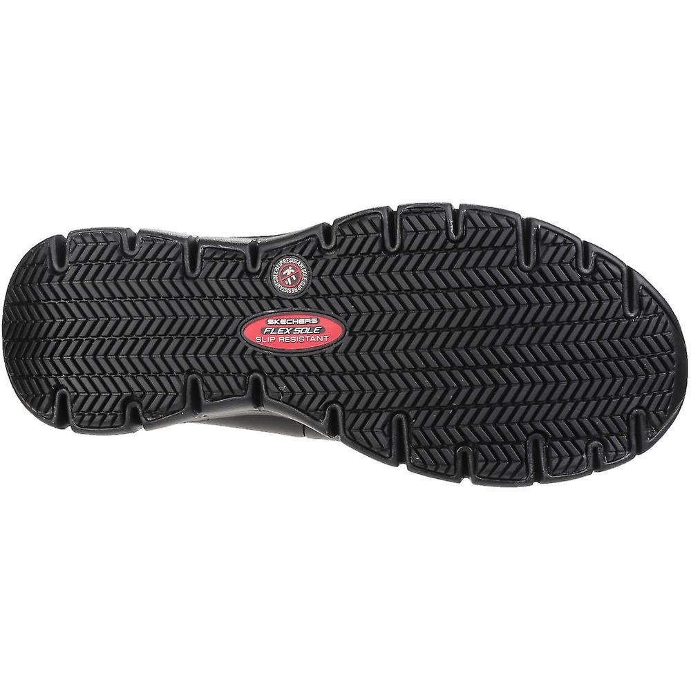 skechers women's sure track slip resistant shoe