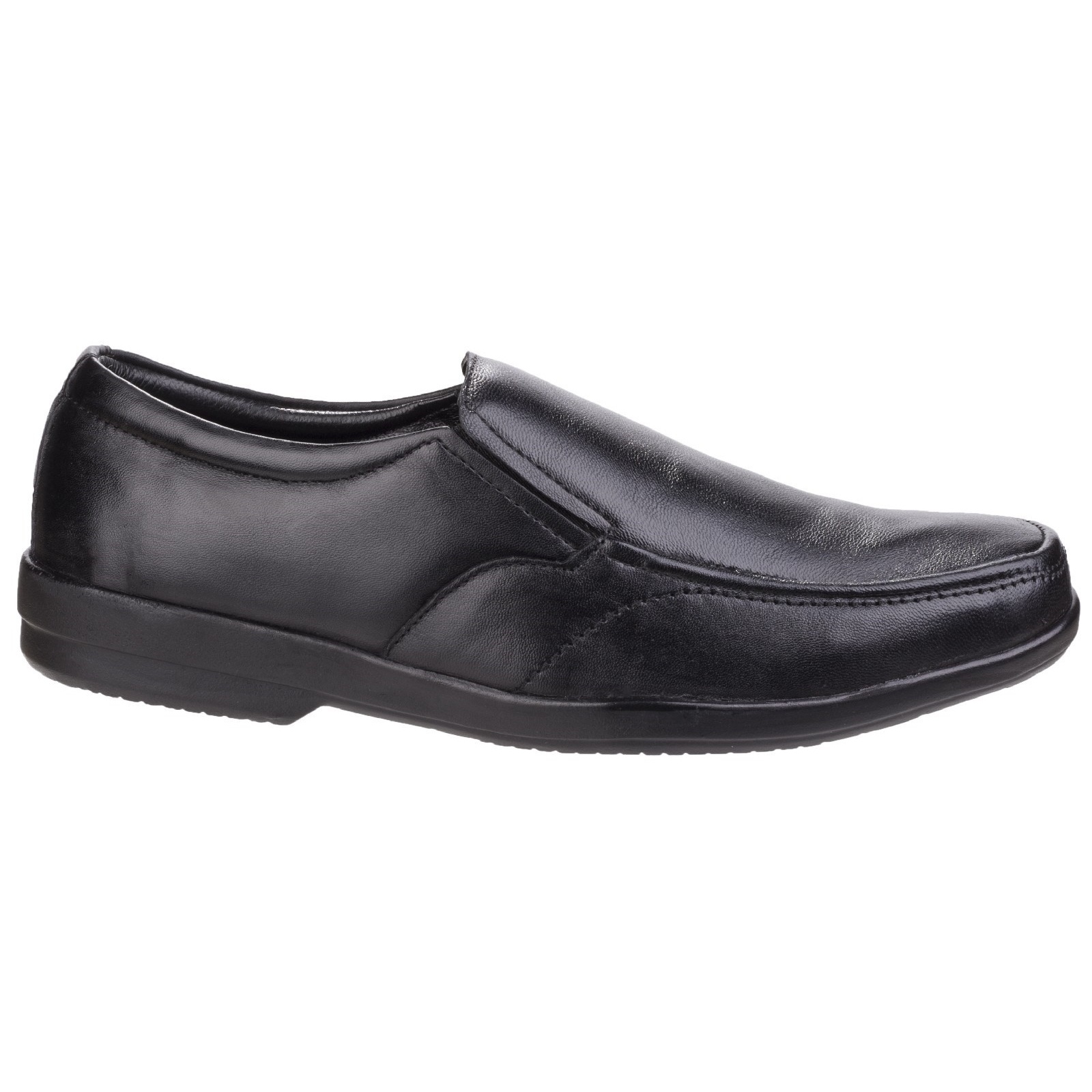 Fleet &amp; Foster Mens Alan Formal Apron Toe Slip On Shoes
