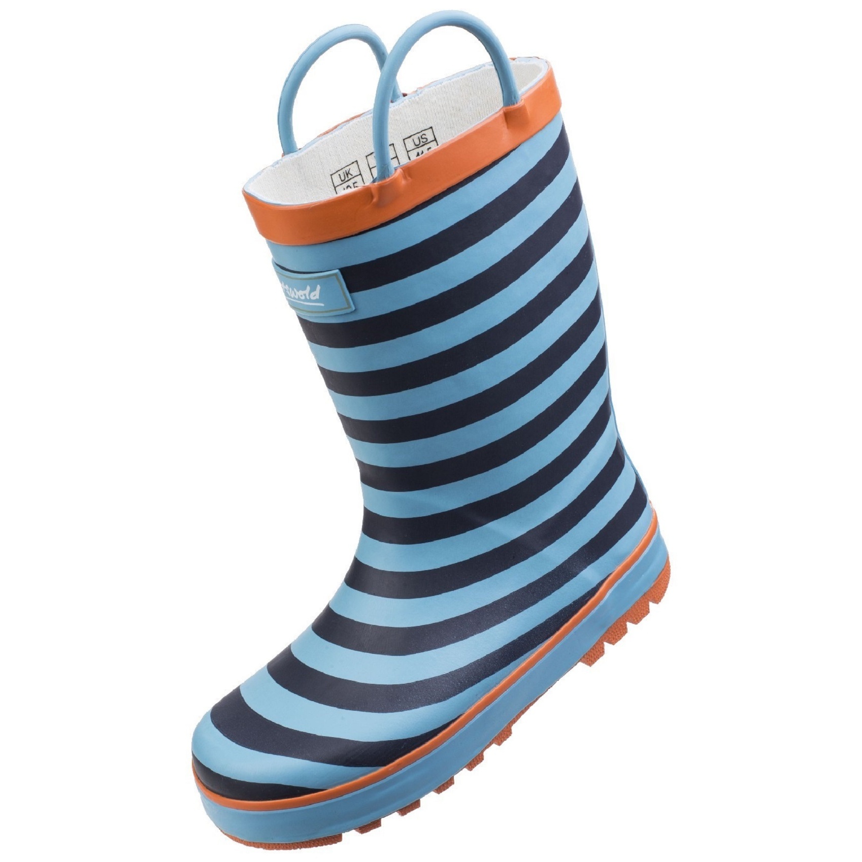 Cotswold Childrens//Kids Captain Striped Wellington Boots