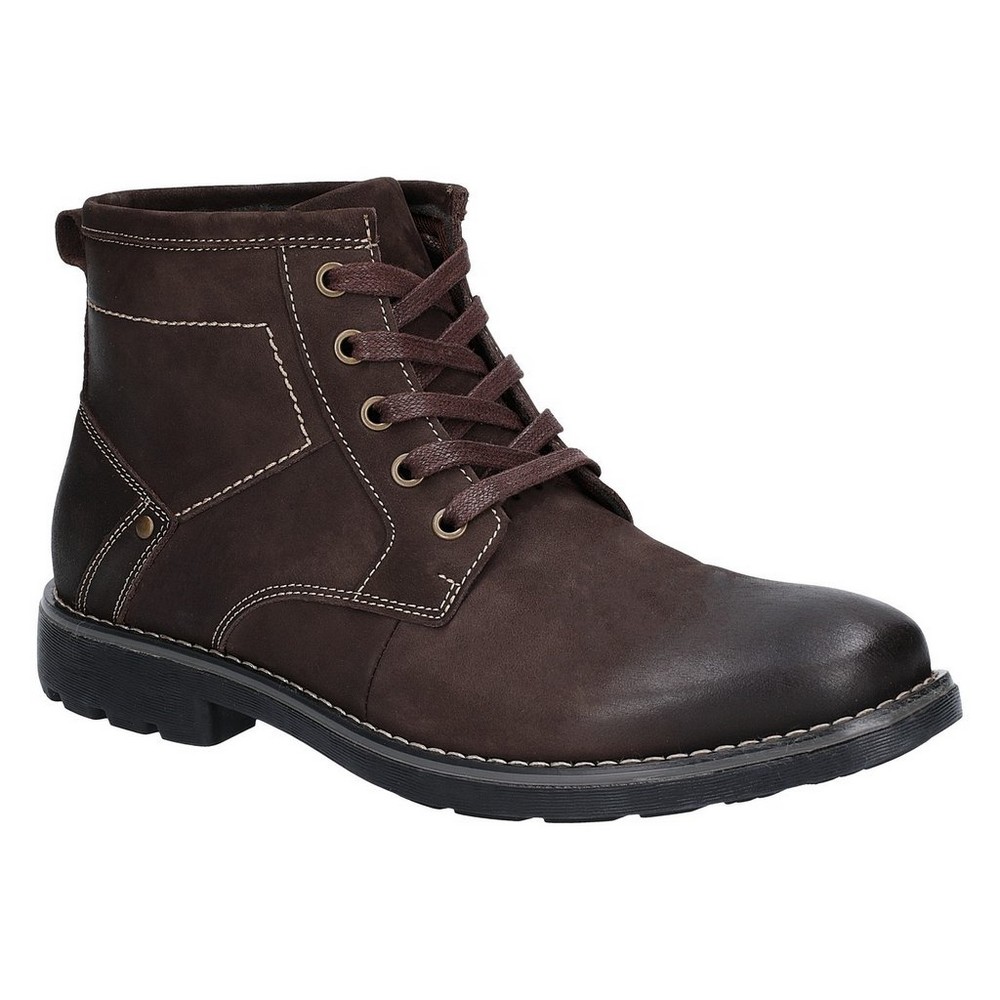 FS5759 Hush Puppies Mens Duke Leather Chukka Boot