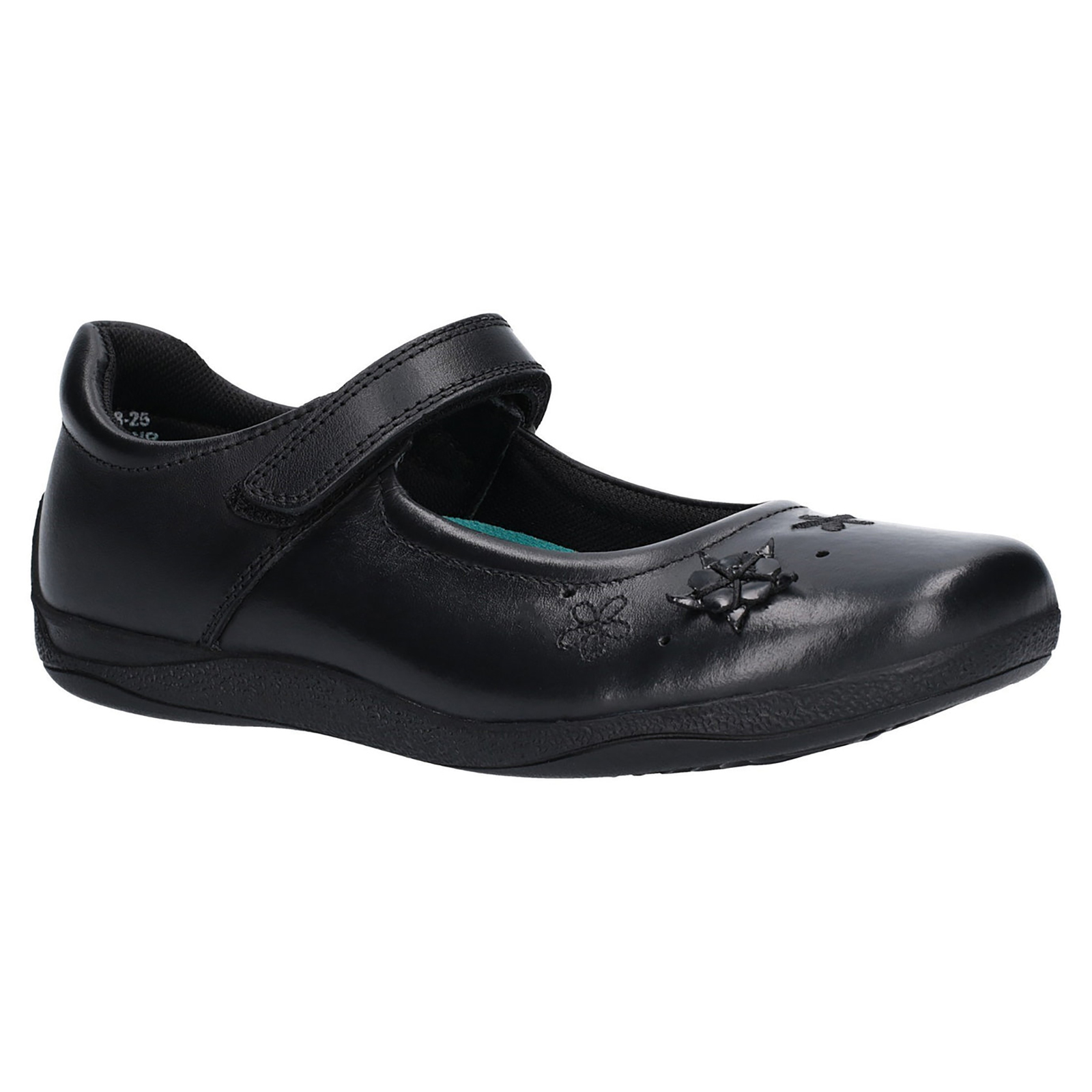 Hush Puppies Girls Candy Junior Touch Fastening Shoe (11.5 UK) (Black) Hush Puppies Girls Candy Junior Touch Fastening Shoe (11.5 UK) (Black)