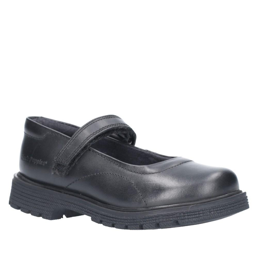 Hush Puppies Girls Tally Junior Touch Fastening Shoe (11 Child UK) (Black) Hush Puppies Girls Tally Junior Touch Fastening Shoe (11 Child UK) (Black)