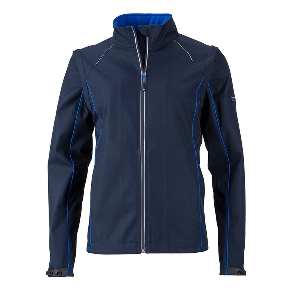 James and Nicholson Dam Vinter Softshell Jacka för damer, Navy James and Nicholson Dam Vinter Softshell Jacka för damer, Navy