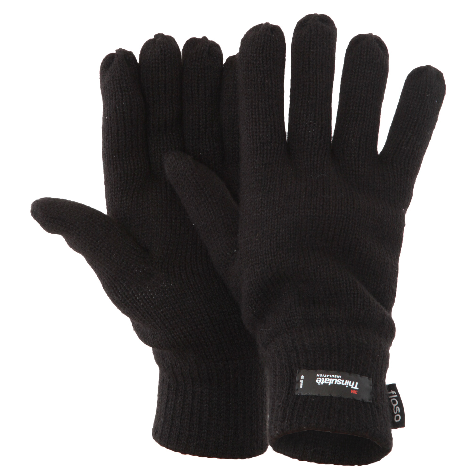 FLOSO Mens Thermal Thinsulate Knitted Winter Gloves (3M 40g) (GL184) eBay