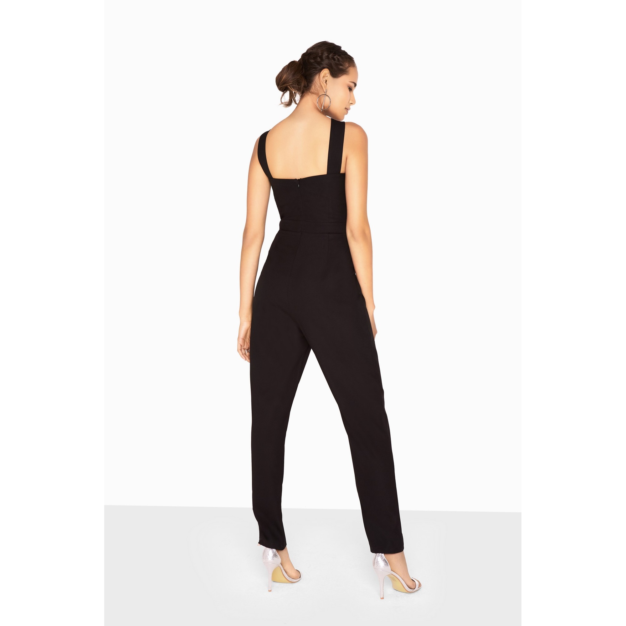 Little Mistress Womens/Ladies Hallie Sequin Embroidered Jumpsuit ...