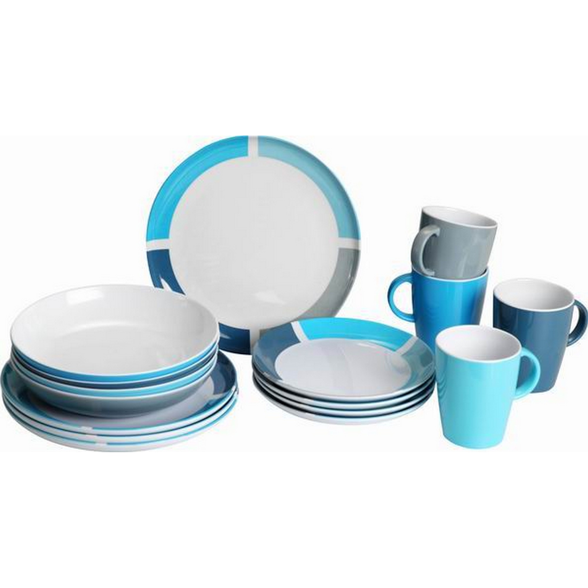 Brunner Camping Personen Tafelgeschirr aus Melamin für 4 Personen Camping 16-teilig (MD917) 286f56 Brunner Camping Personen Tafelgeschirr aus Melamin für 4 Personen Camping 16-teilig (MD917) 286f56