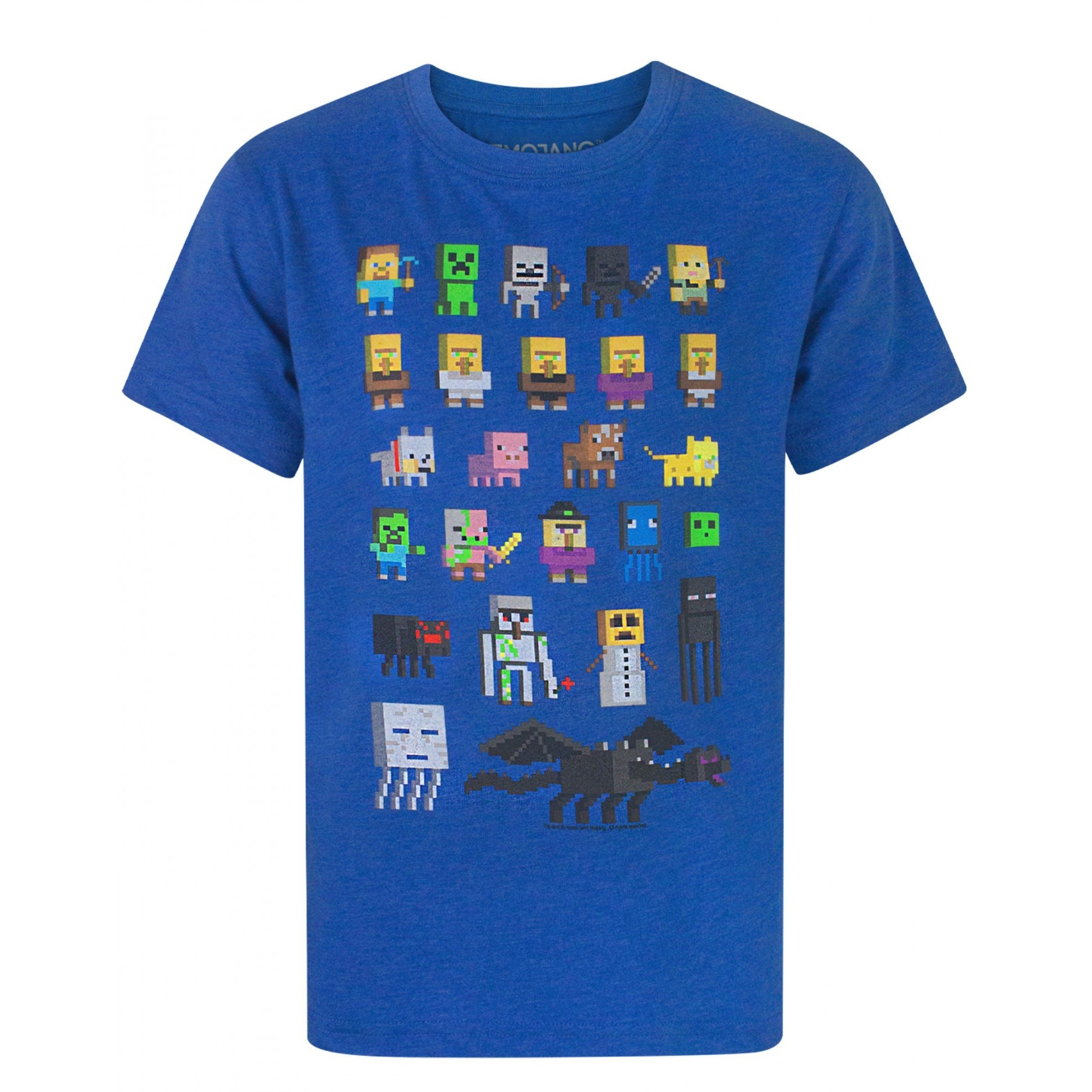 thumbnail image 1 of Minecraft - Camiseta Sprites para Niños/Niñas (Verde), 1 of 2