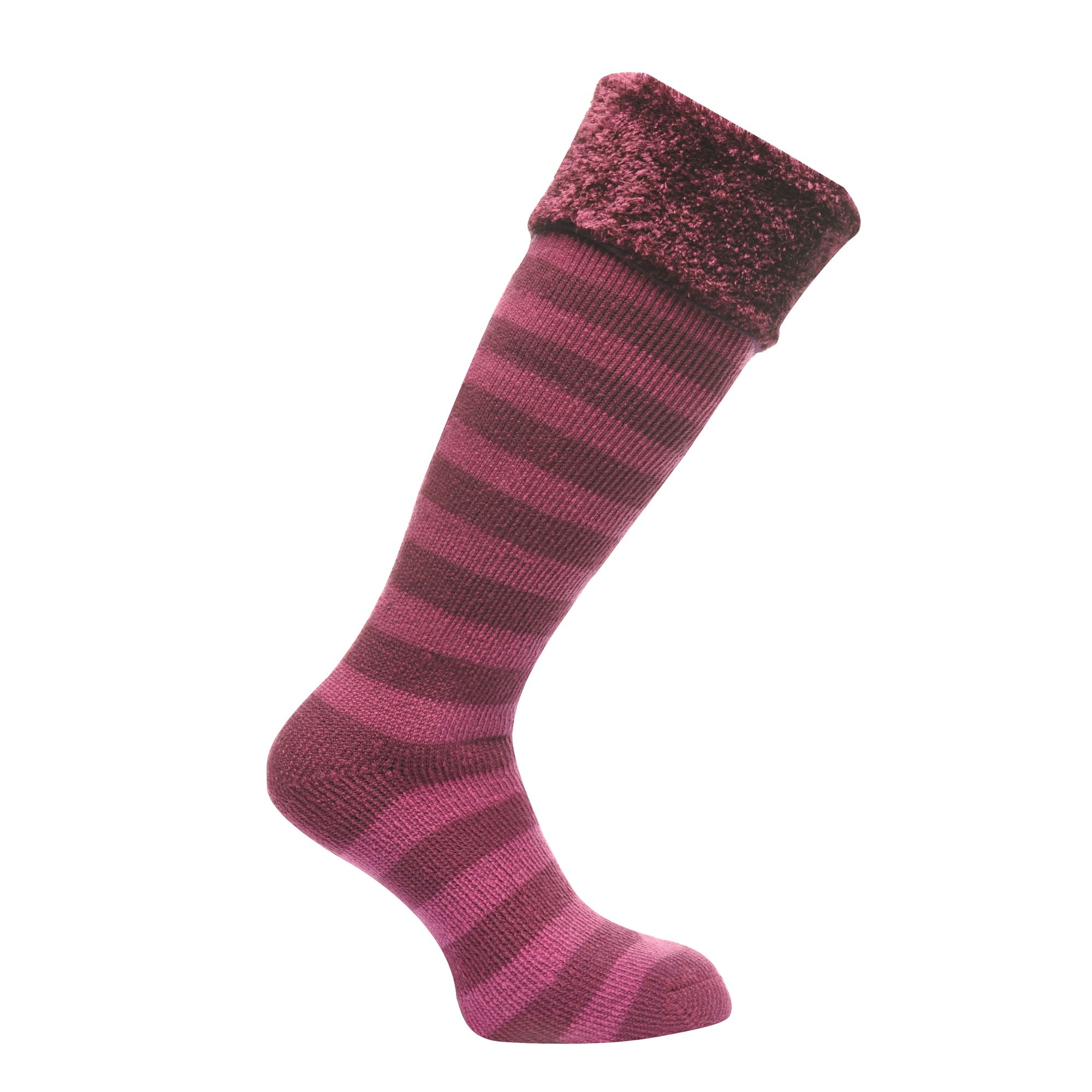 RG1013 Regatta Great Outdoors Womens//Ladies Fur Collar Wellington Boot Socks