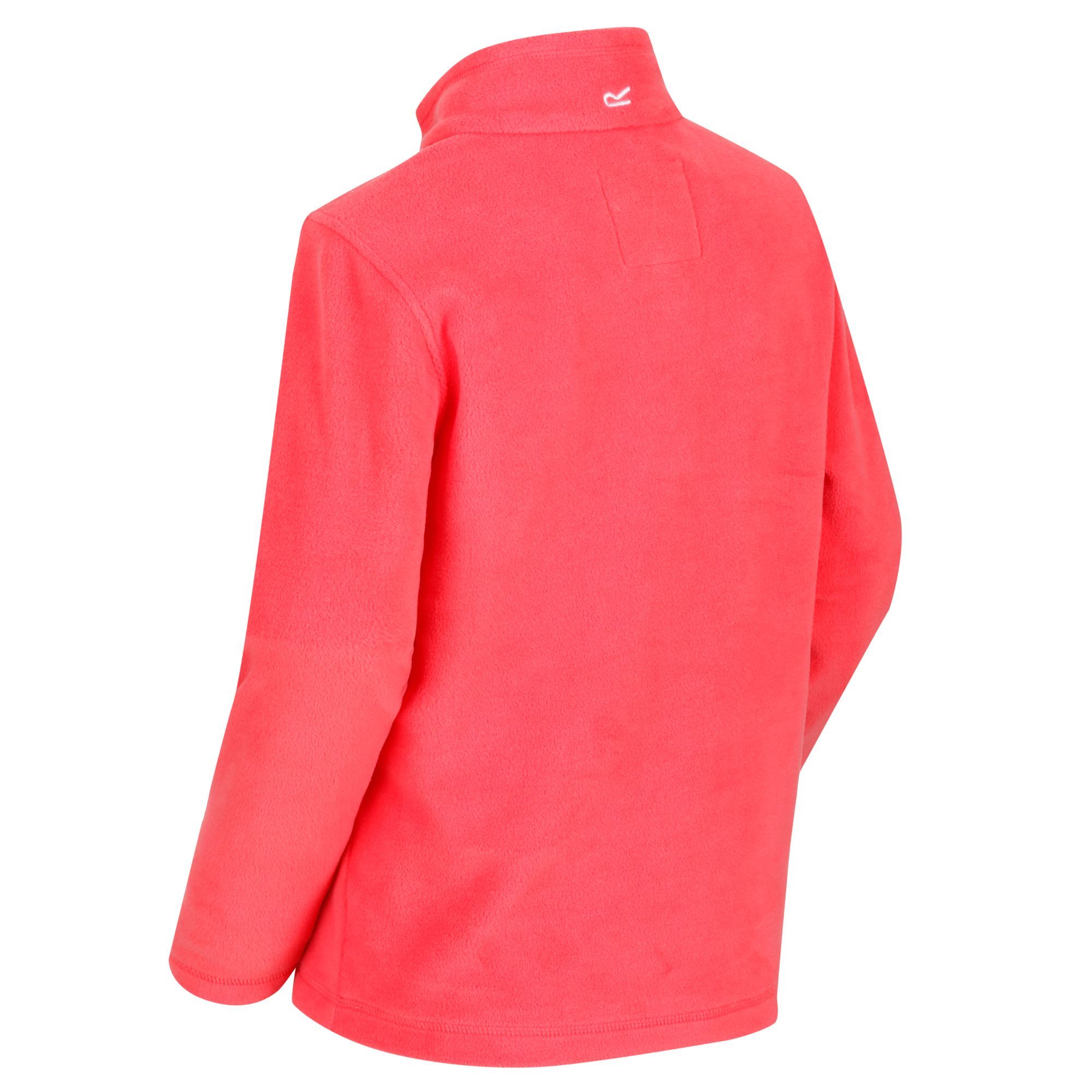 RG1422 Regatta Great Outdoors Childrens//Kids Hot Shot II Half Zip Fleece Top