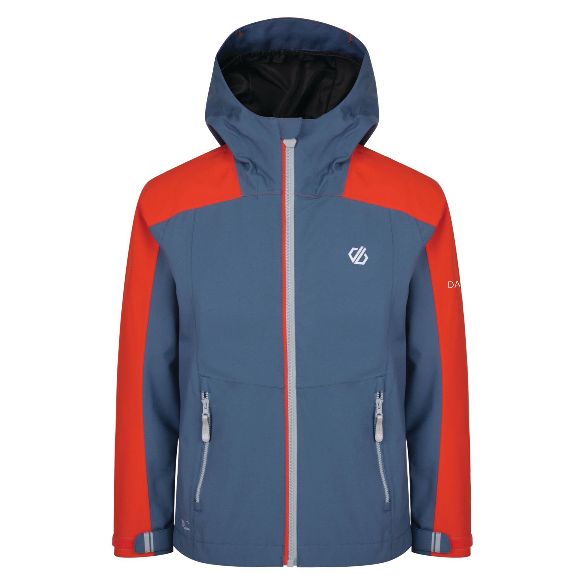 Dare 2b Childrens Avail Waterproof and Breathable Roll Away Hooded Shell Jacket
