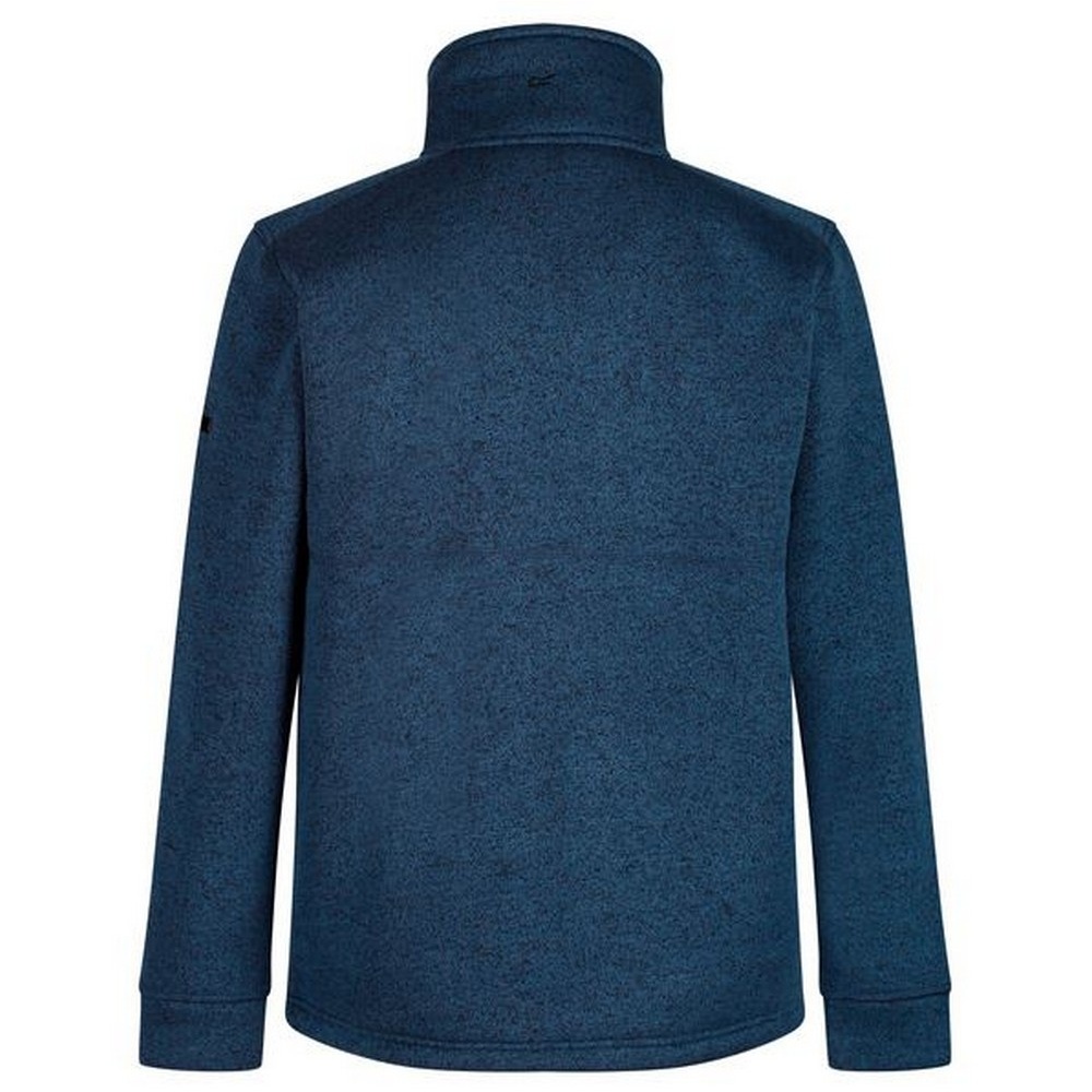 Regatta Mens Paavo Full-zip Heavyweight Hi Pile Knit Effect Fleece