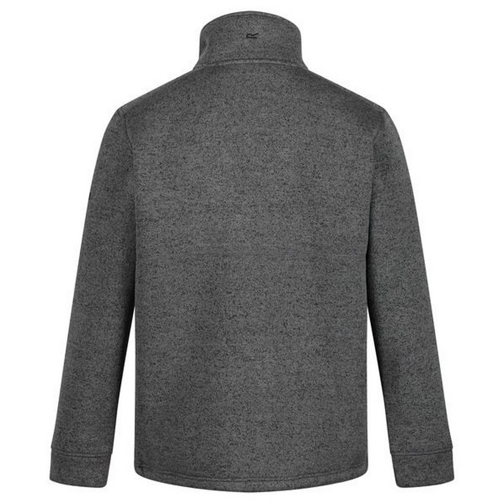 Regatta Mens Paavo Full-zip Heavyweight Hi Pile Knit Effect Fleece