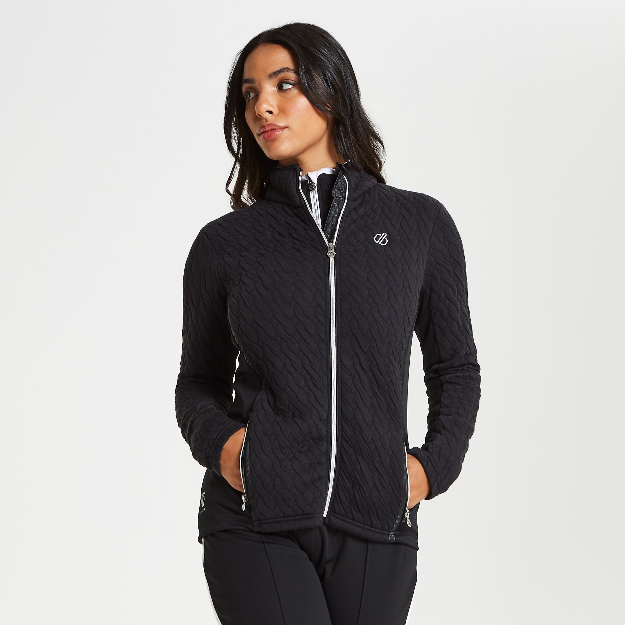 RG4865 Dare 2b Womens//Ladies Sumptuous Full Zip Stretch Midlayer
