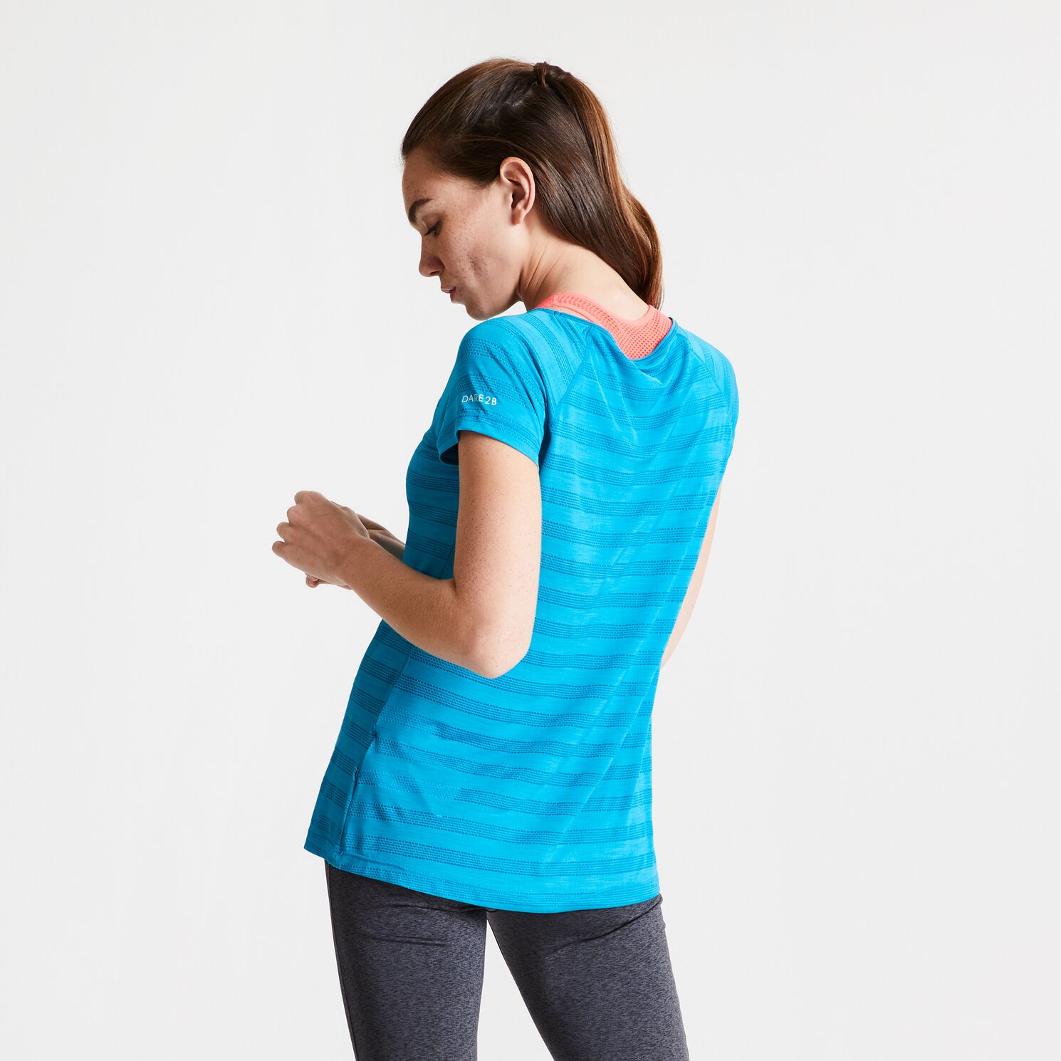 Dare 2b Damen Womens Defy Lightweight Wicking Short Sleeve T Shirt