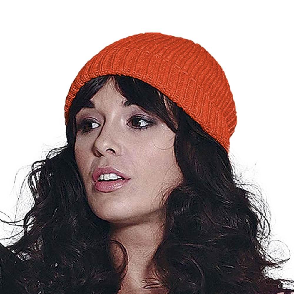 Beechfield Unisex Retro Trawler Winter Beanie Hat Ribbed Warm Thermal RW246