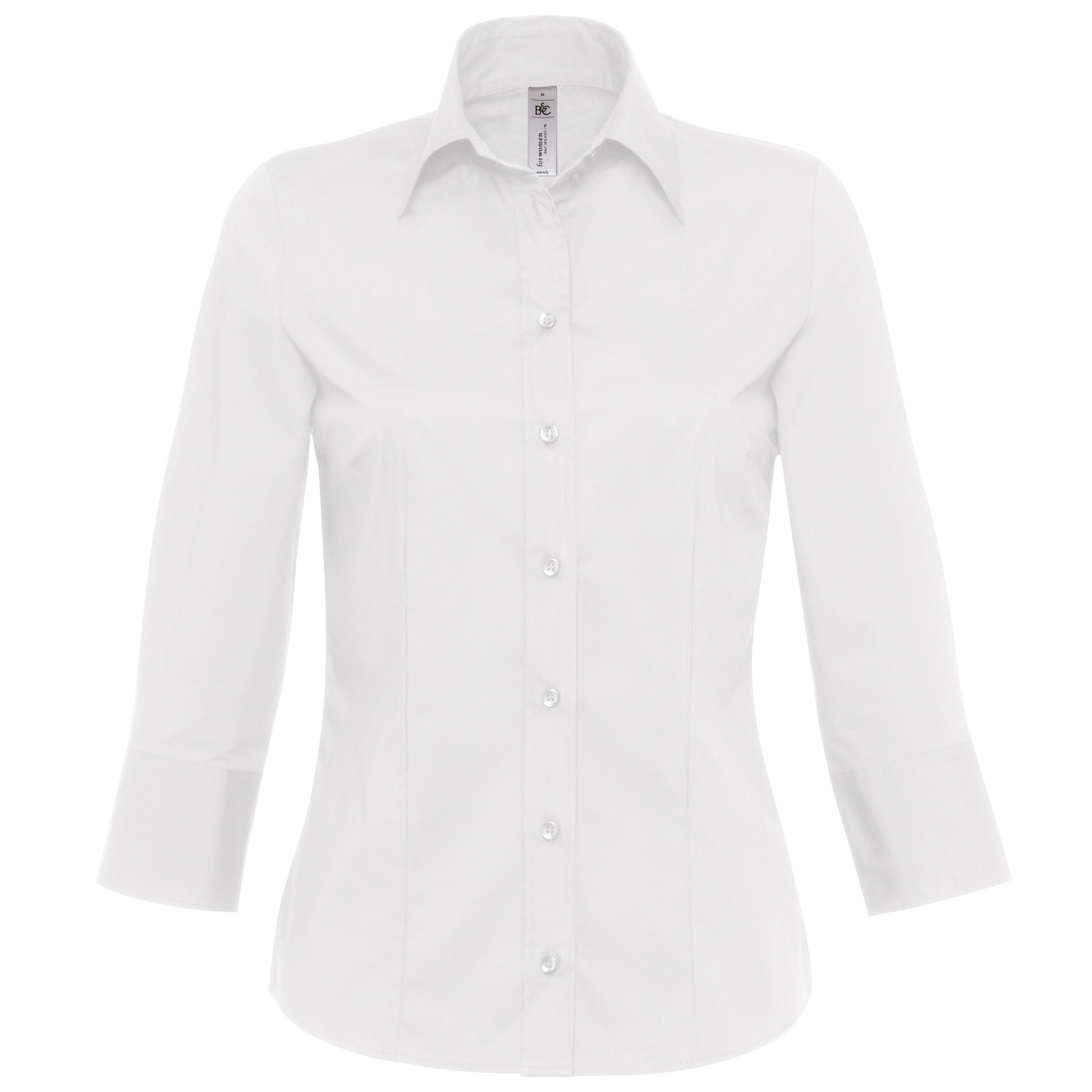 B&C - Camicia Maniche Tre Quarti - Donna RW3041