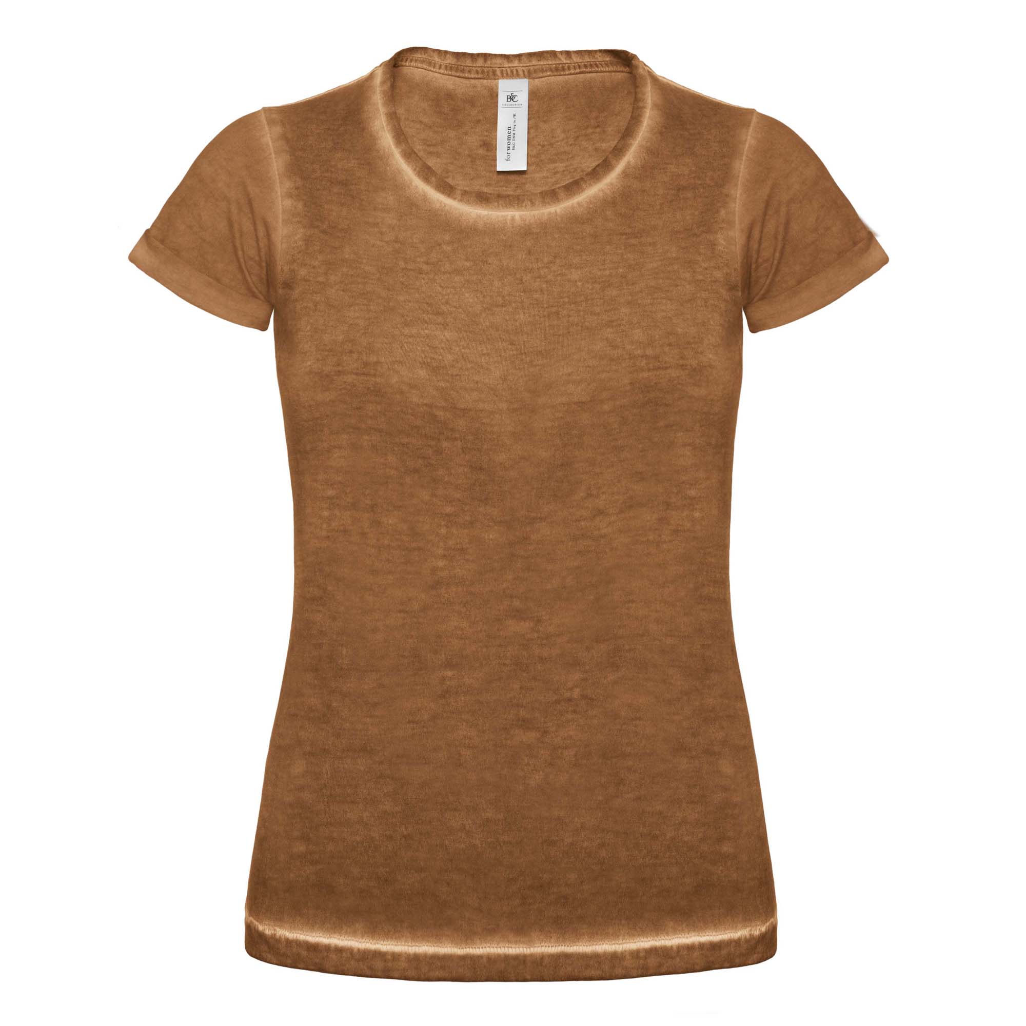 B&C - Maglietta Maniche Corte Effetto Cromatico 100% - RW3042 donna cotone