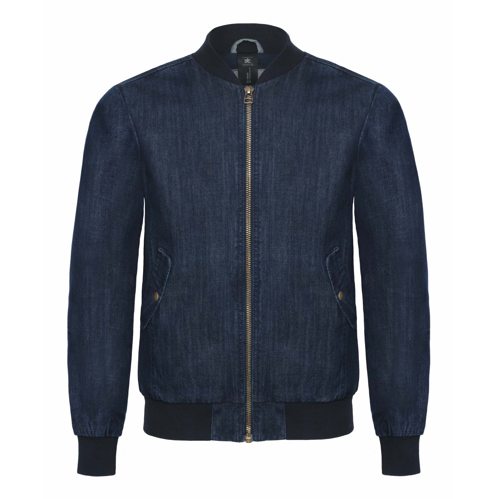 B&C - Supremacy - Giacca Tipo Bomber in - RW3058 uomo jeans denim