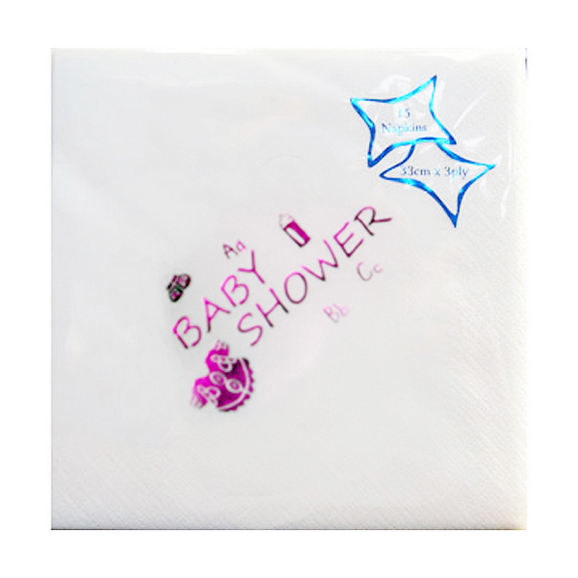 - Tovaglioli per la Baby Shower confezione da 15 SG7155