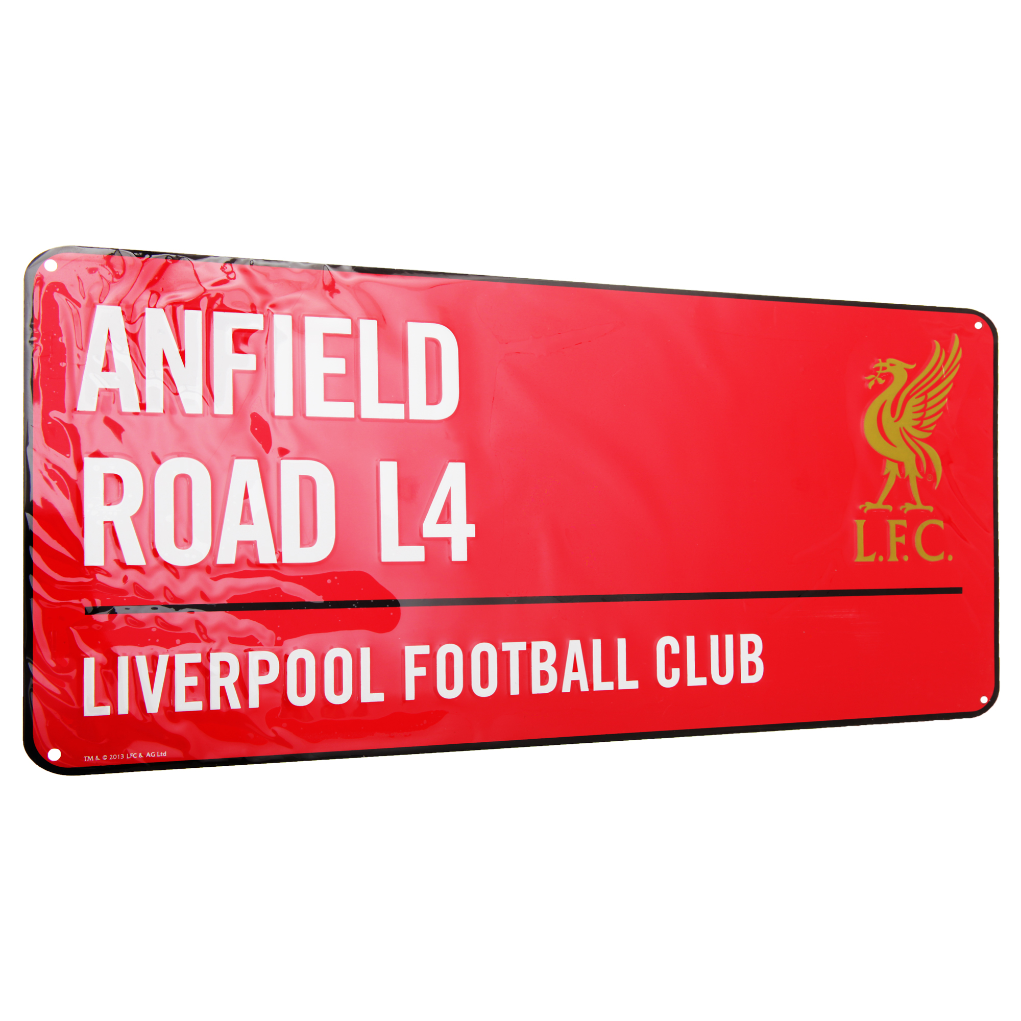 Liverpool FC Official Anfield Road Football Crest Street Sign (SG933