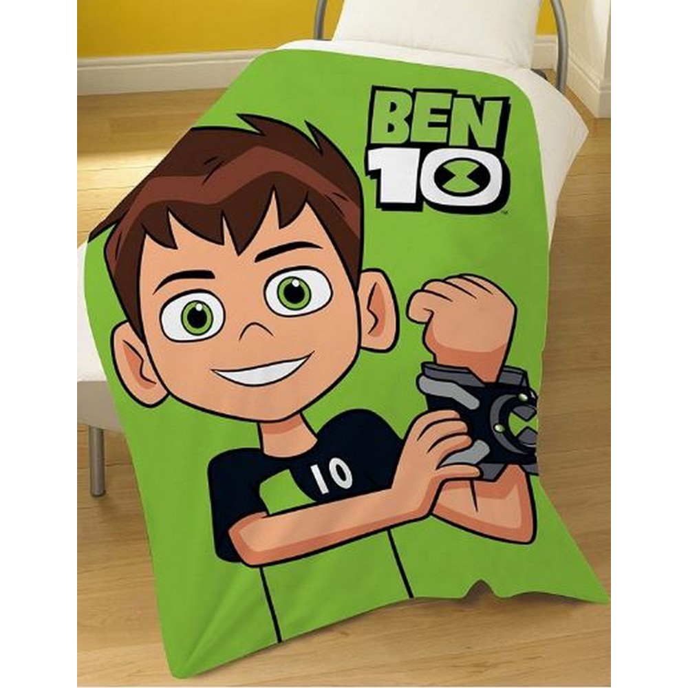 Ben 10 Hero Fleece Blanket Si318 Ebay