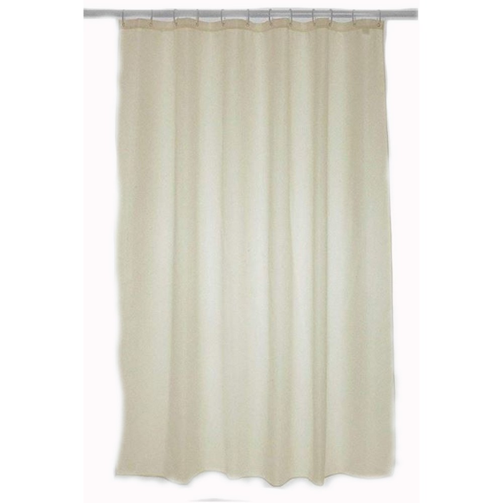 Blue Canyon Plain Shower Curtain (180 x 180cm) (Cream)