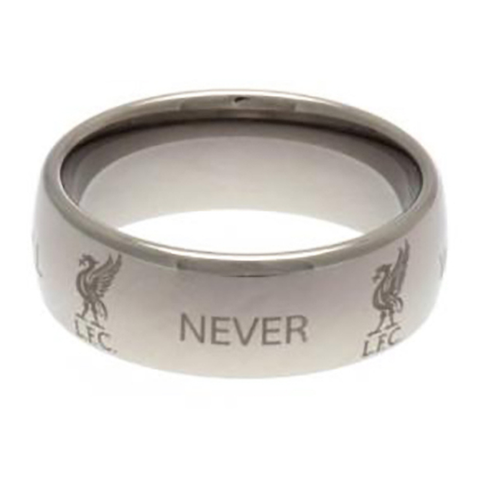 Liverpool FC Medium Super Titanium Ring (TA2047) 5059000785580 eBay