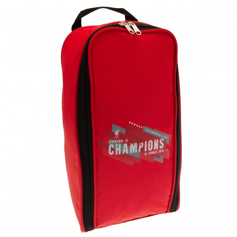 Liverpool FC Champions of Europe Boot Bag (One Size) (Red)
