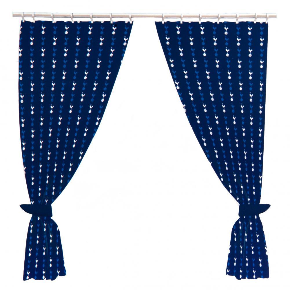 Tottenham Hotspur FC Official Curtains (One Size) (Navy)