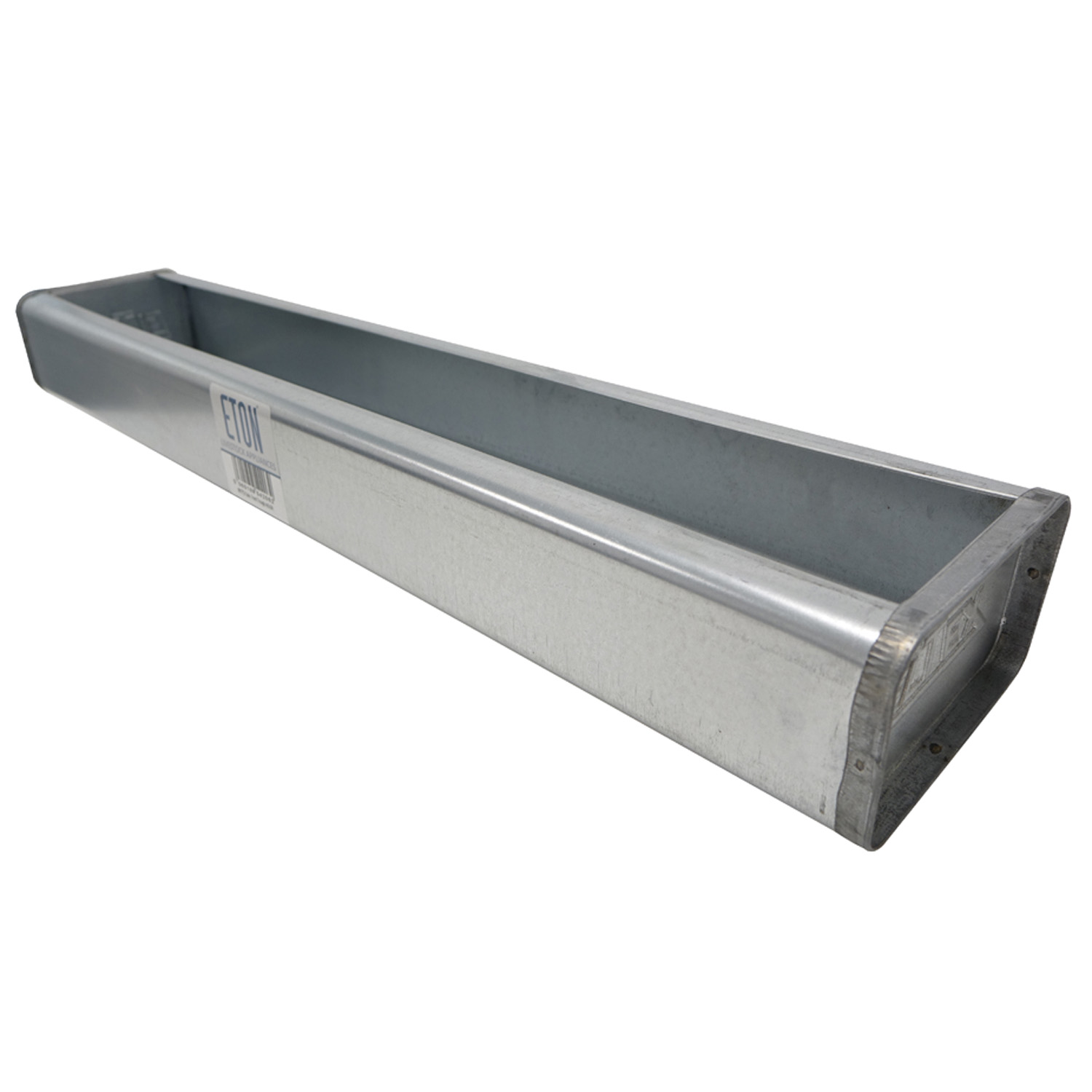 Eton Pre Galvanised And Sealed Poultry Feed Trough Tl4375 Ebay