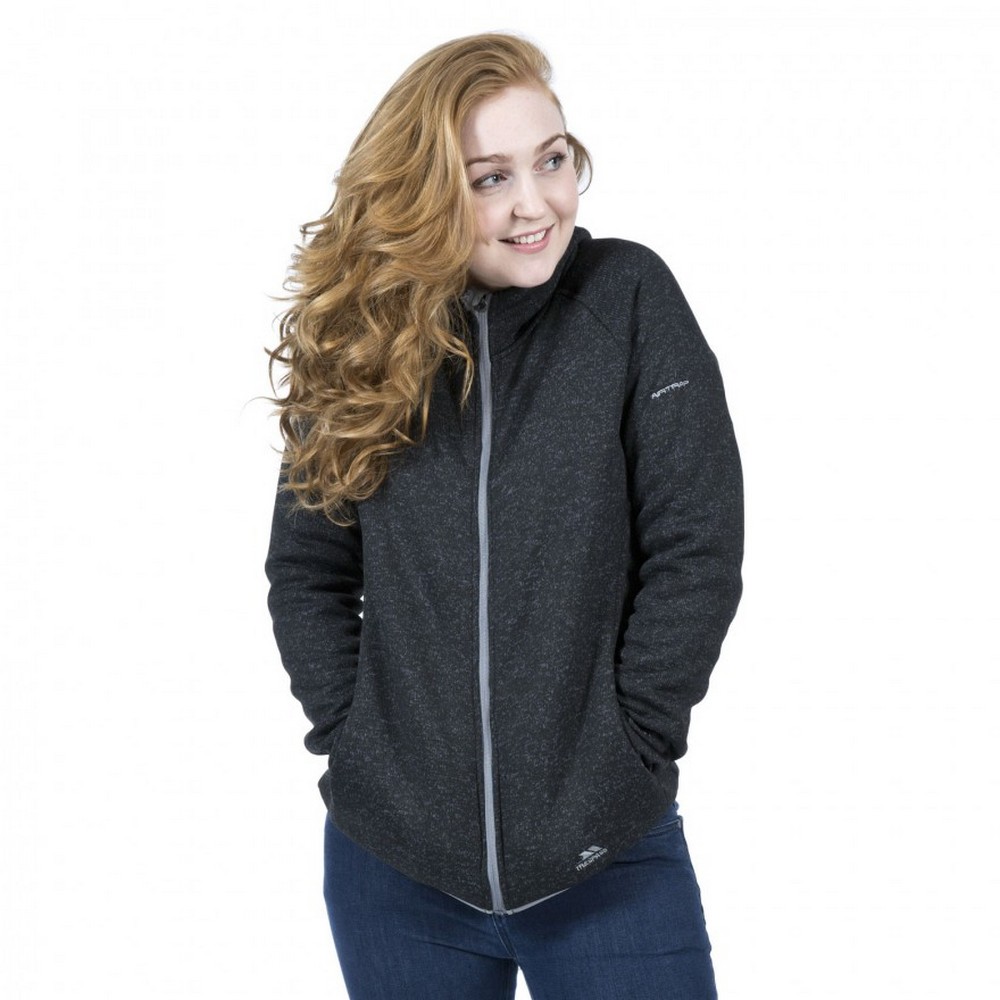 TP1245 Trespass Womens//Ladies Valeo Full Zip Fleece Hoodie Jacket