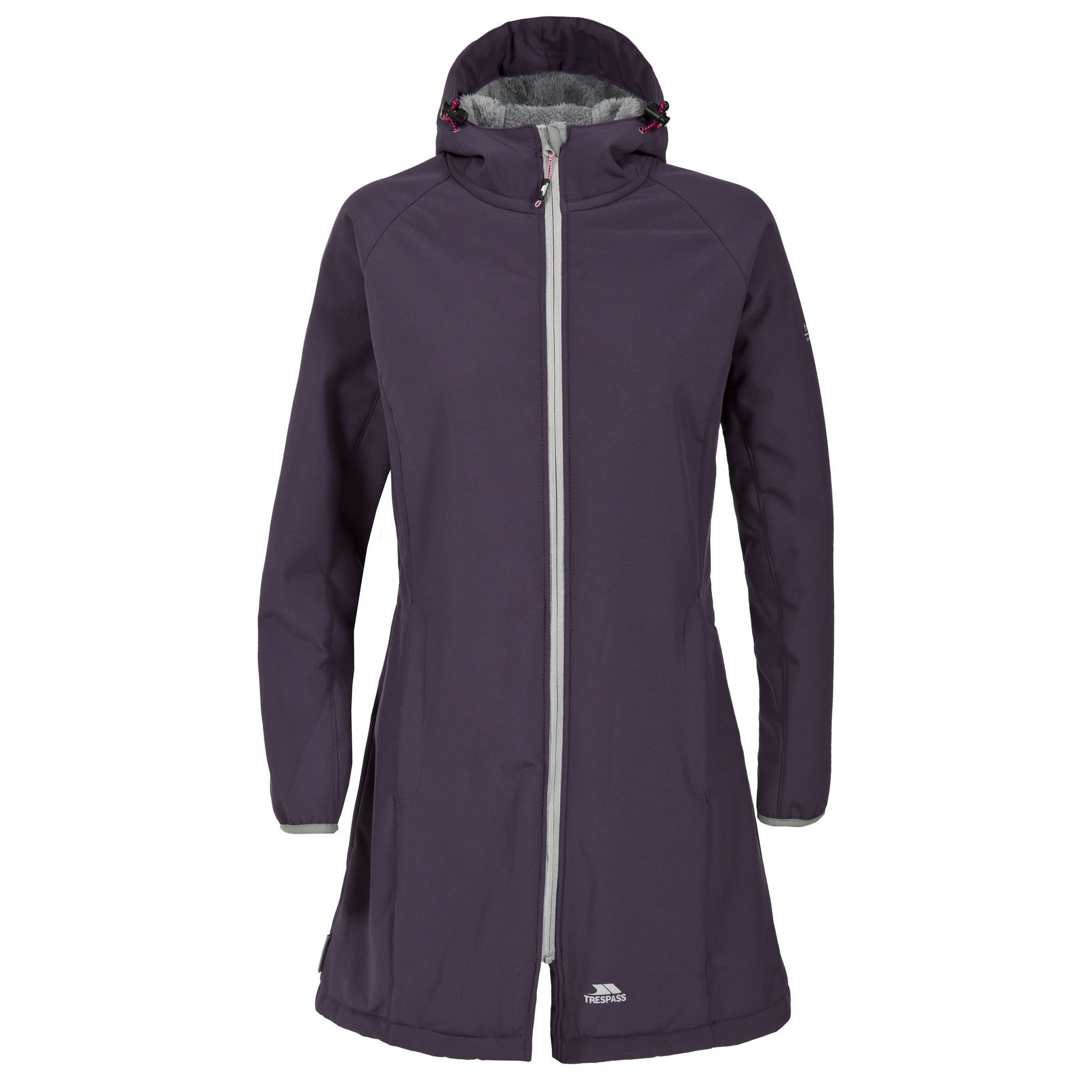 Trespass Womens/ladies Mitty Long Length Waterproof Jacket Uttp3135 3 S