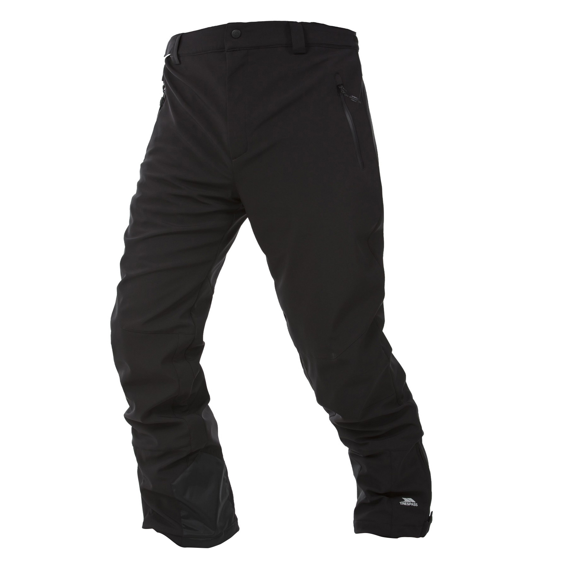 Trespass Mens Westend Stretch Waterproof Ski Pants / Xxs / Black