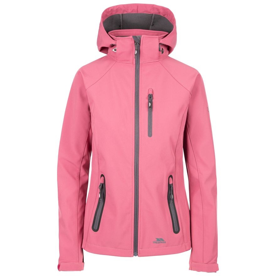 Trespass Womens/Ladies Bela II Waterproof Softshell Jacket / Xs / Purple Orchid