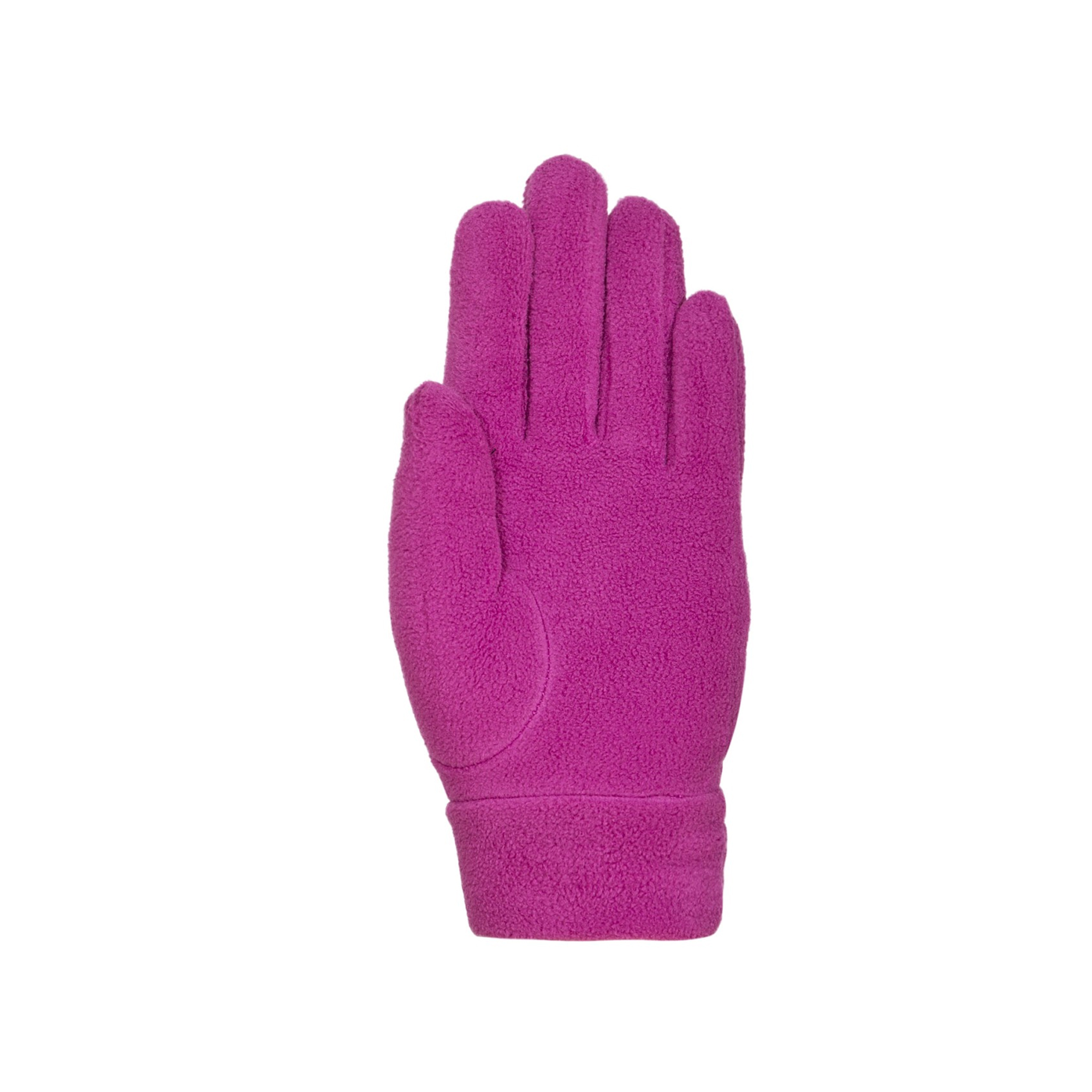 Trespass Childrens Girls Plummet II Fleece Gloves (14/16 Years) (Black)