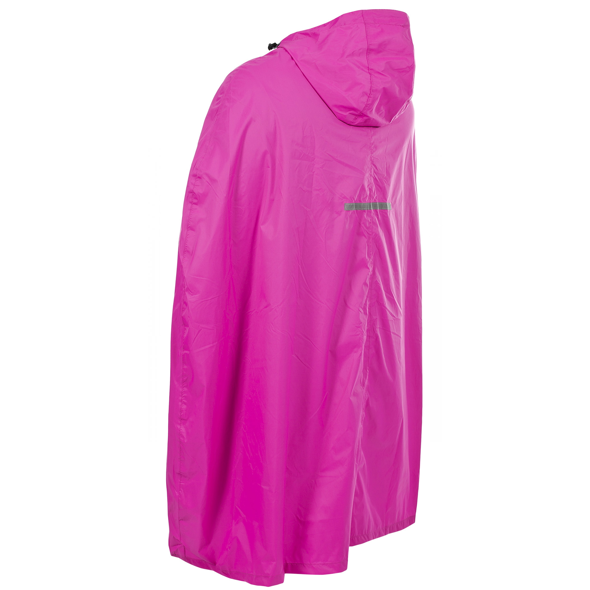 Trespass Qikpac Unisex Hooded Waterproof Packaway Poncho (S) (Cobalt)