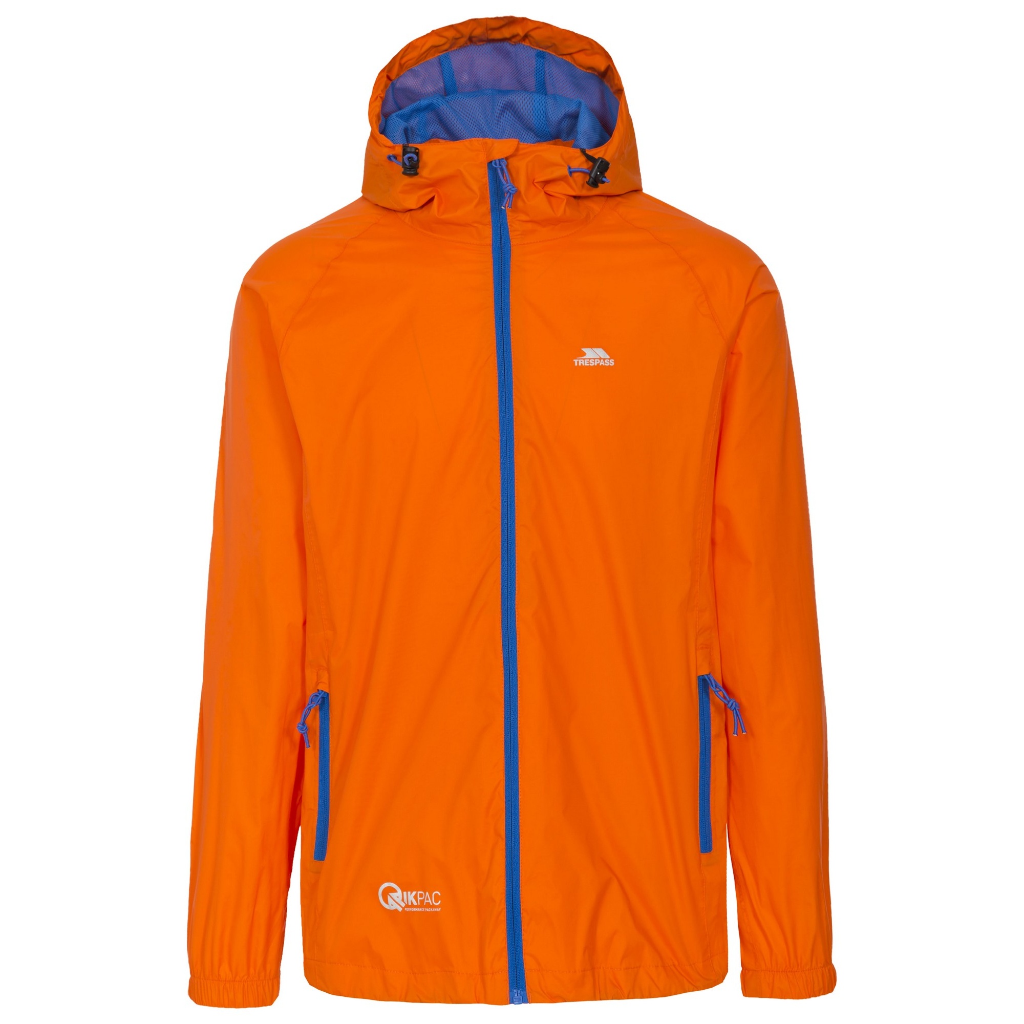 TP433 Trespass Adults Mens//Womens Qikpac Packaway Waterproof Jacket//Coat