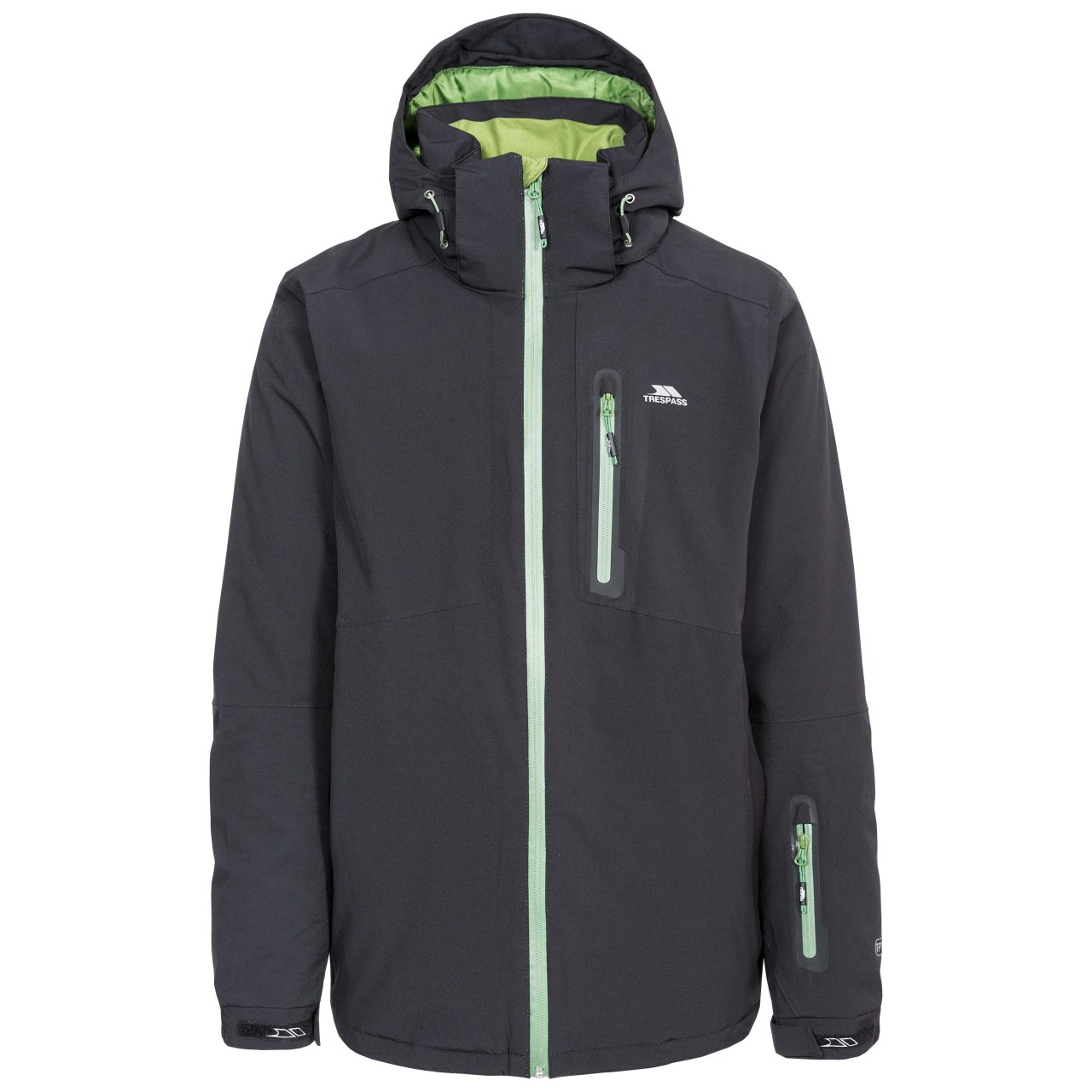 Trespass Mens Crashed Protect Light Waterproof Ski Jacket