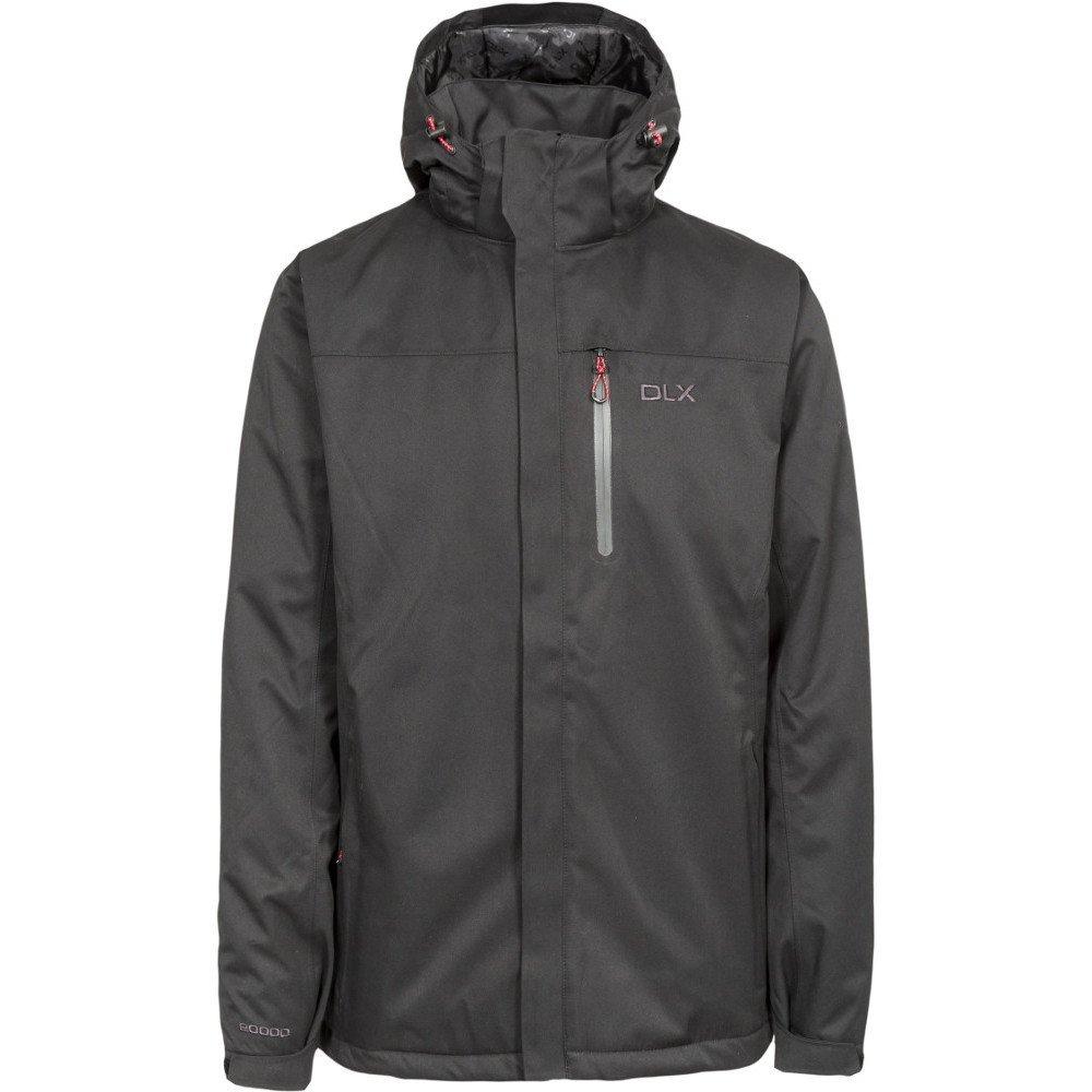 Trespass Mens Renner Waterproof Jacket / Xs / Black