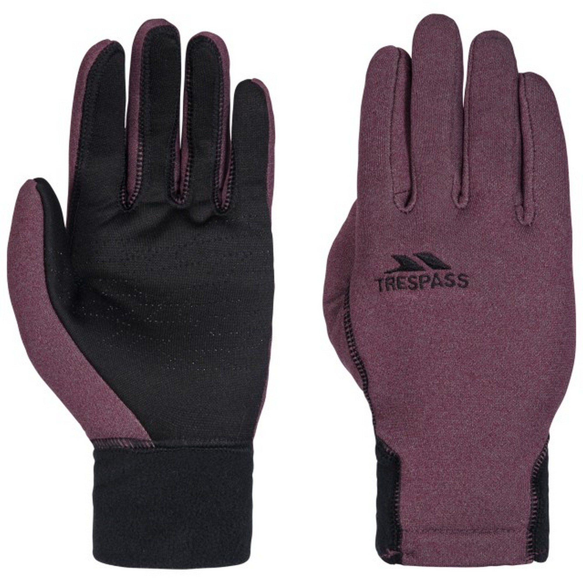 RW7296 Beechfield Unisex Cable Knit Melange Gloves