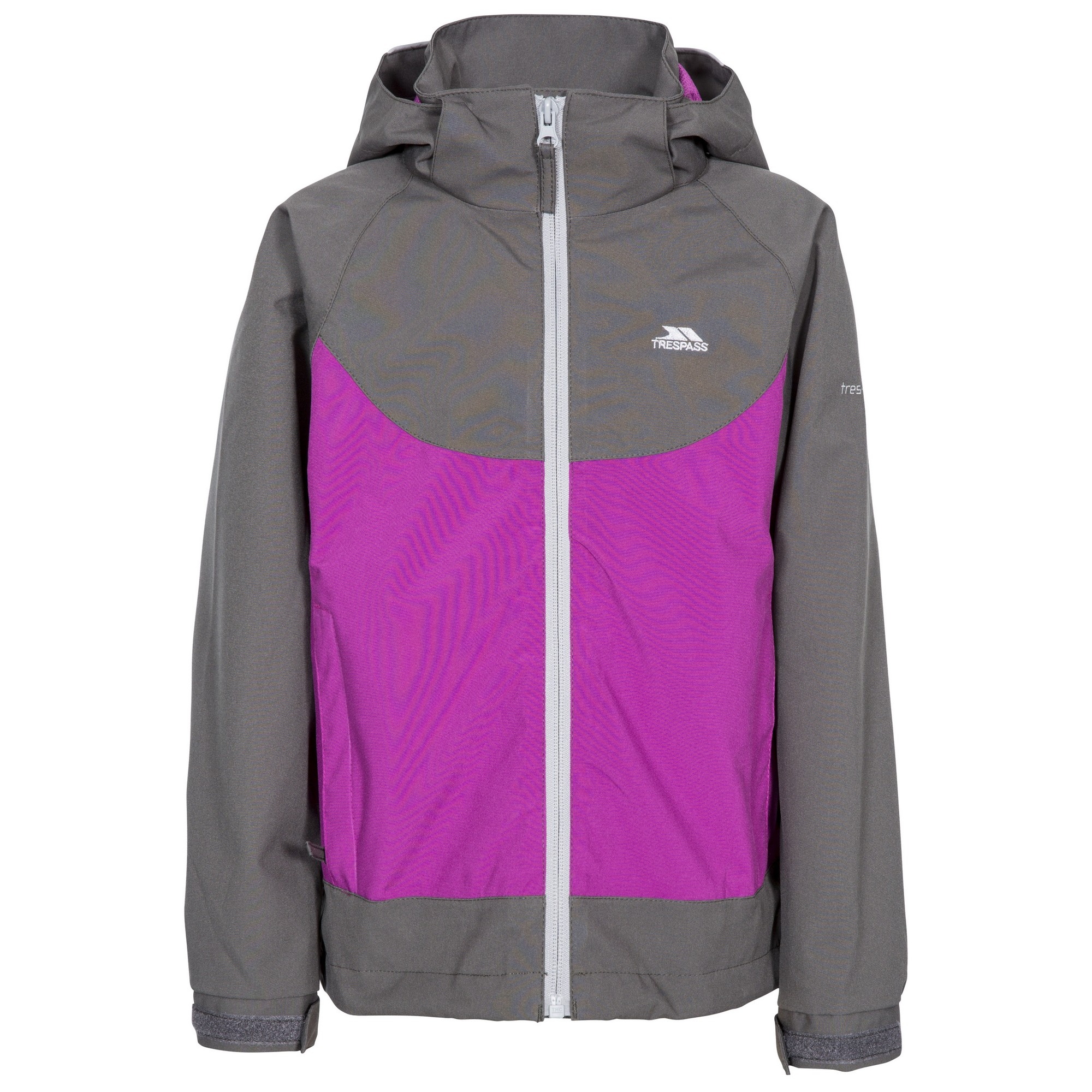 Trespass Childrens/Kids Novah Waterproof Jacket / 5/6 Years / Purple Orchid