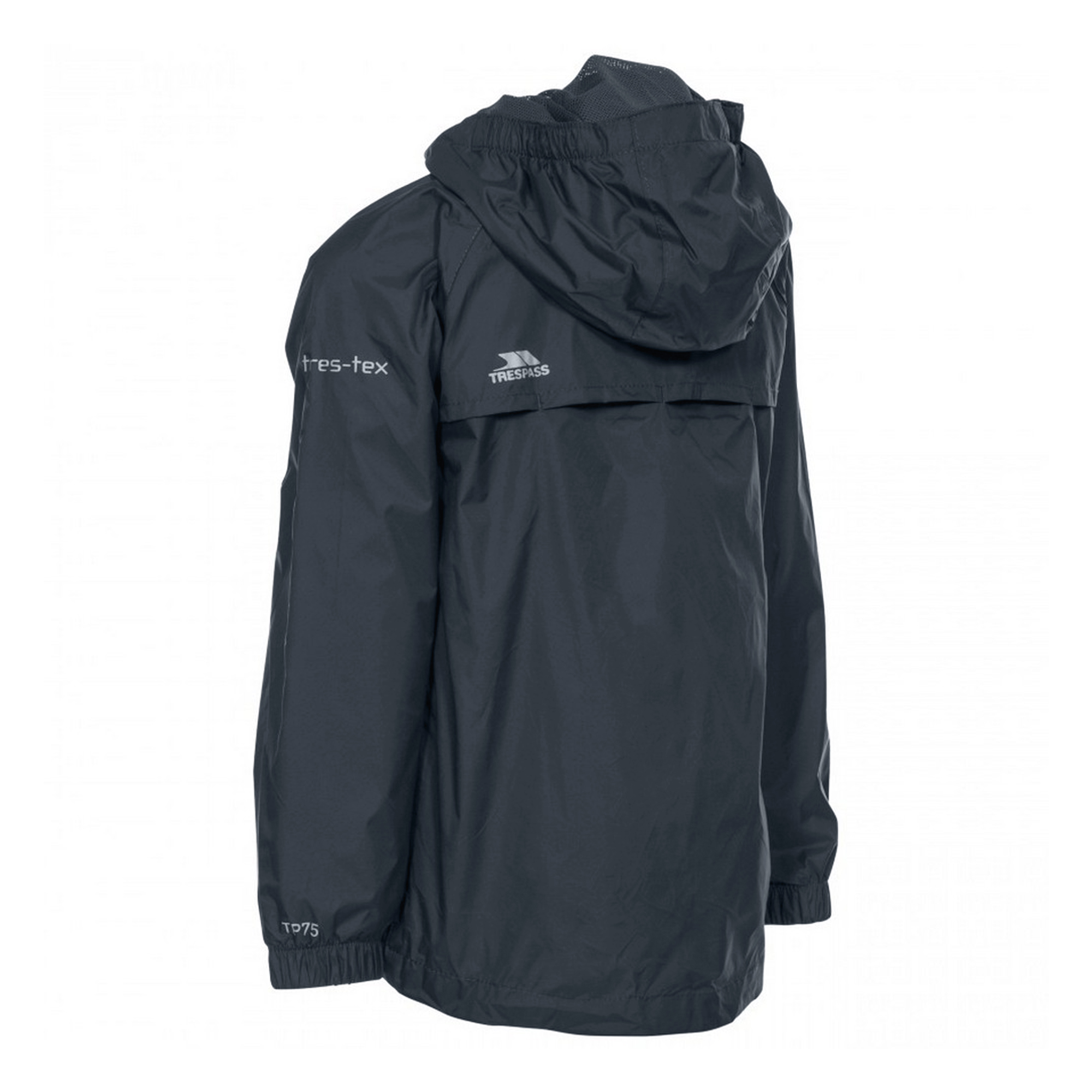 Trespass Childrens/Kids Qikpac Waterproof Packaway Jacket / 7/8 Years / Cobalt
