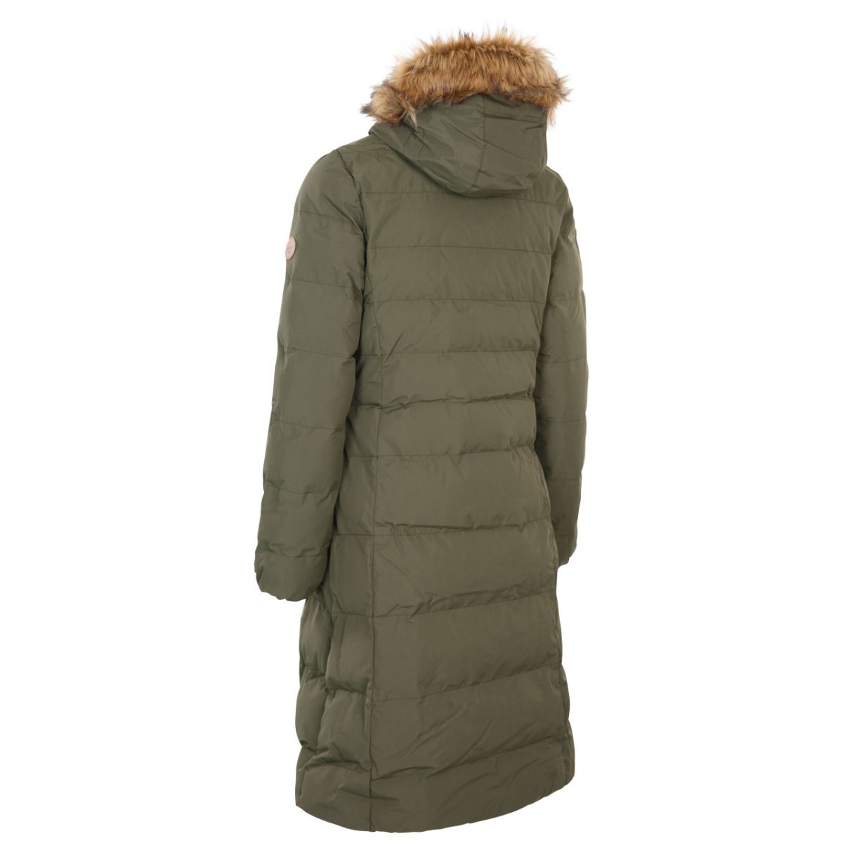 trespass audrey coat black