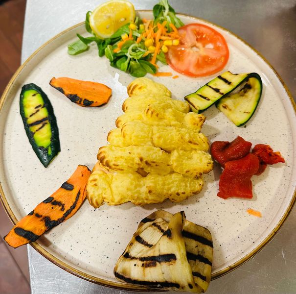 Trancio di salmone alla duchessa