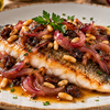 Filetto di orata in agrodolce